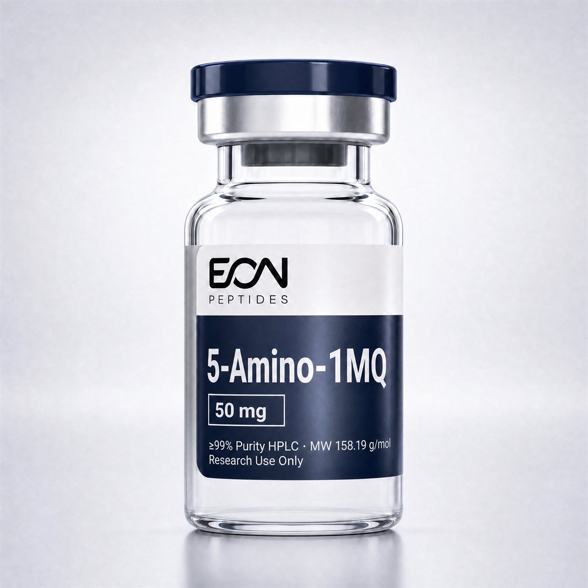 5-Amino-1MQ vial from the Eon Peptides research catalog