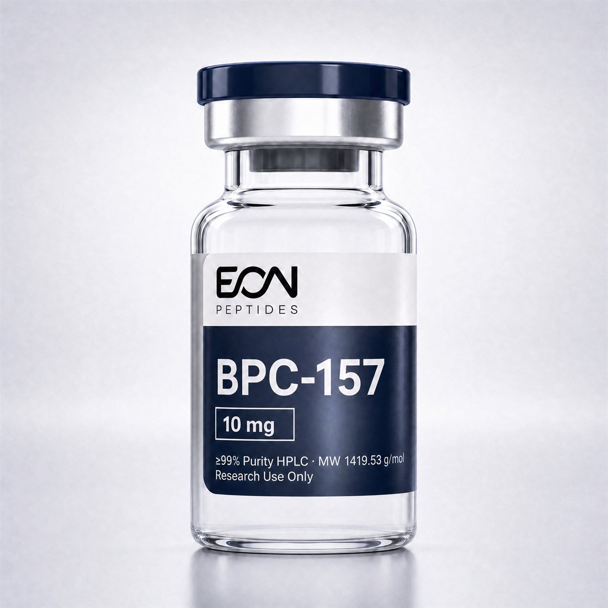 BPC-157 vial from the Eon Peptides research catalog