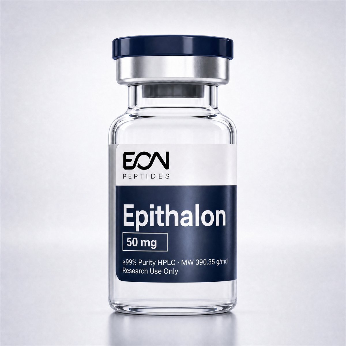 Epithalon vial from the Eon Peptides research catalog
