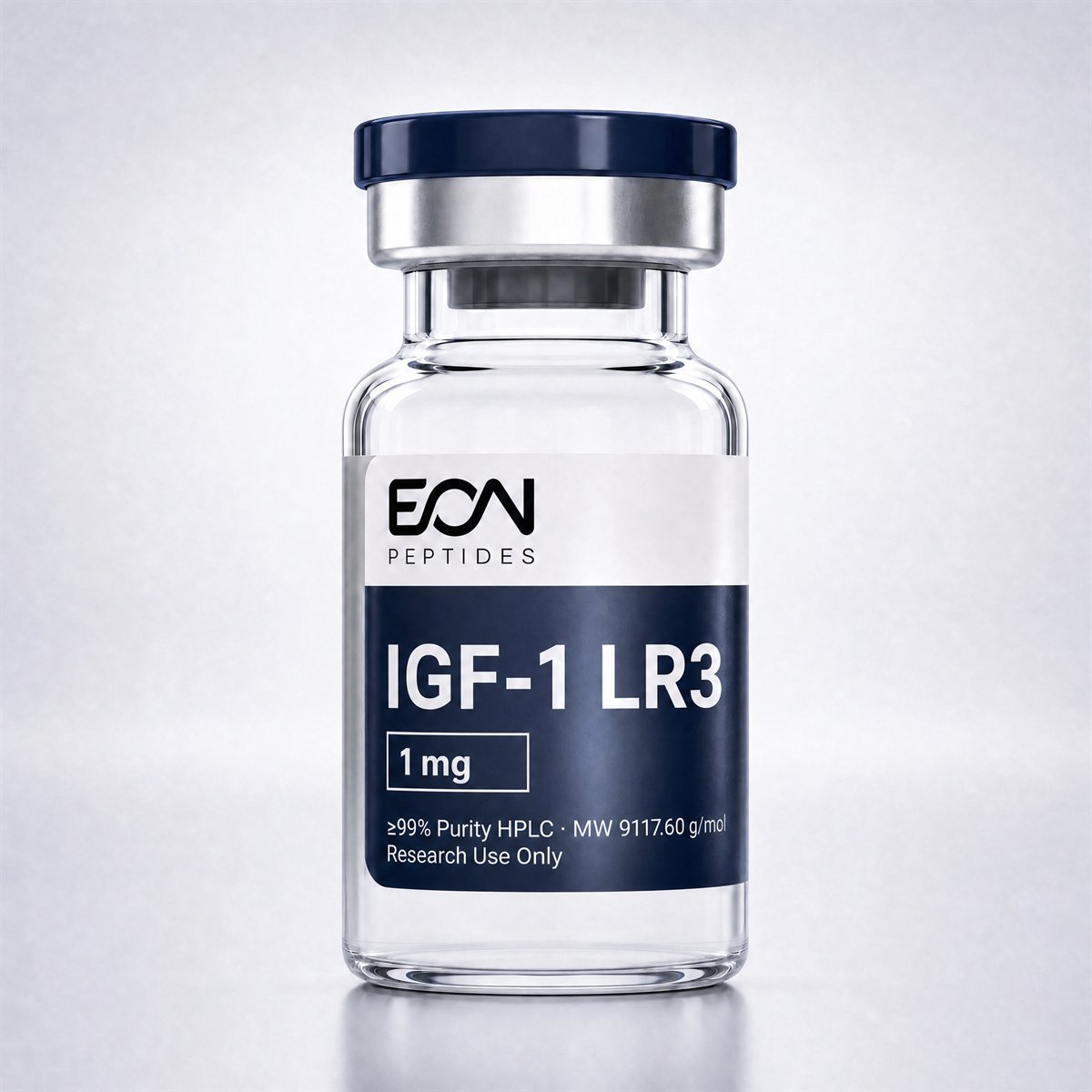 IGF-1 LR3 vial from the Eon Peptides research catalog