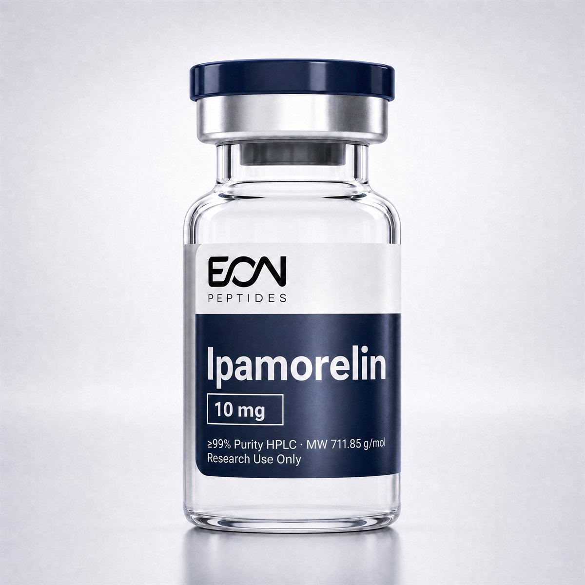 Ipamorelin vial from the Eon Peptides research catalog