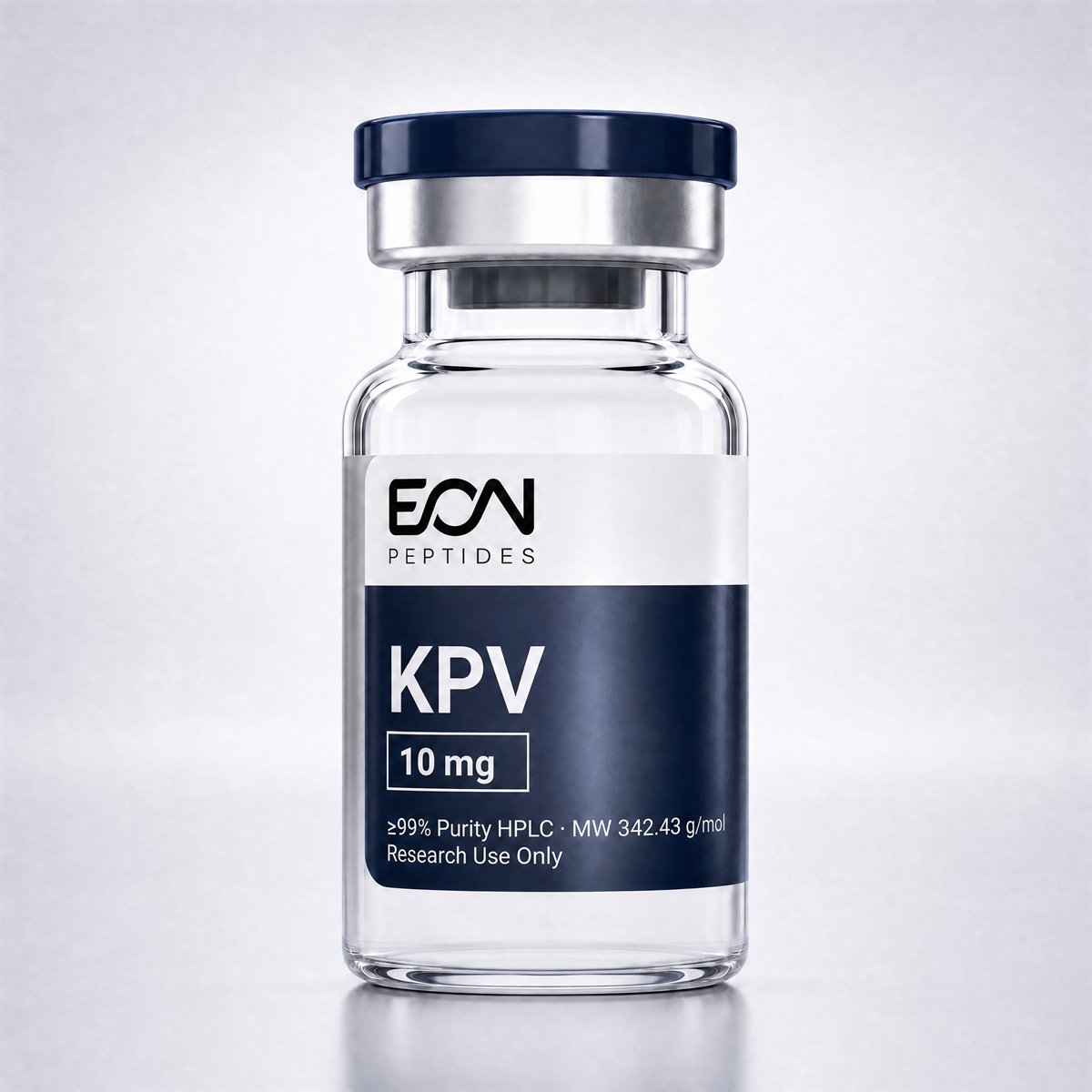 KPV vial from the Eon Peptides research catalog