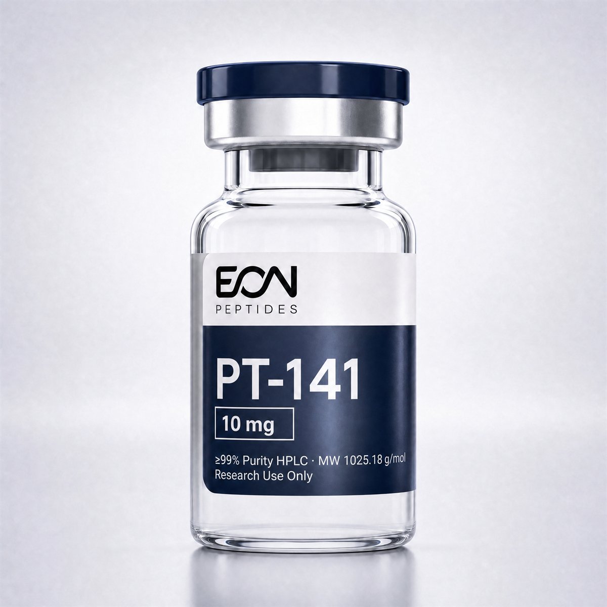 PT-141 vial from the Eon Peptides research catalog