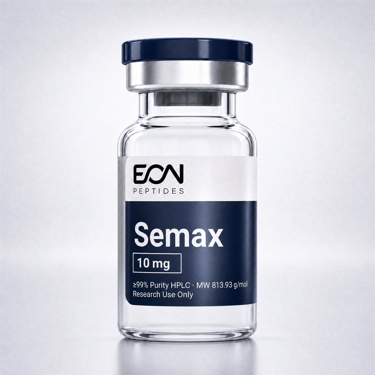 Semax vial from the Eon Peptides research catalog